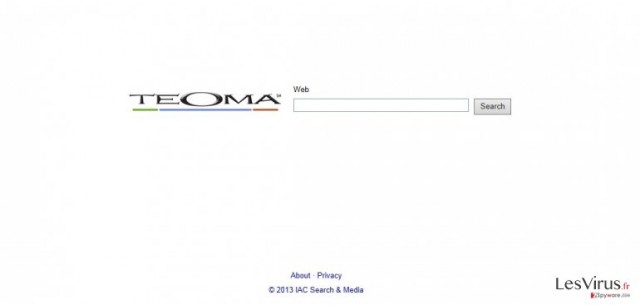 Teoma Web Search instantané Teoma Web Search instantané