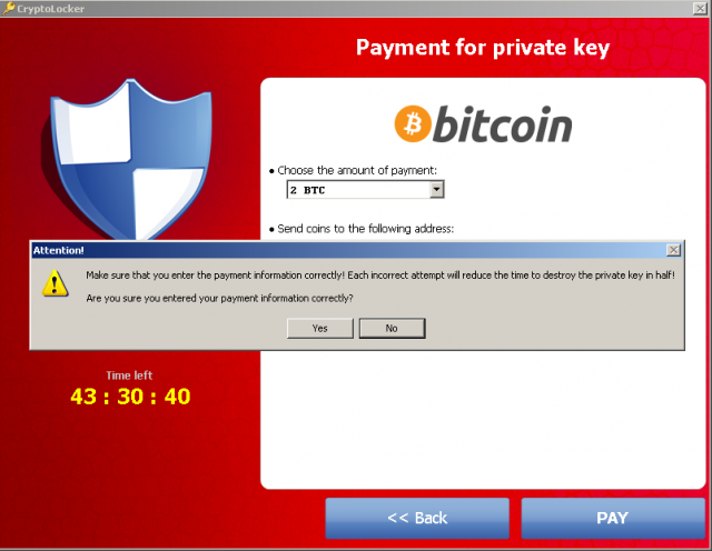 La menace de l'année : Cryptolocker instantané La menace de l'année : Cryptolocker instantané
