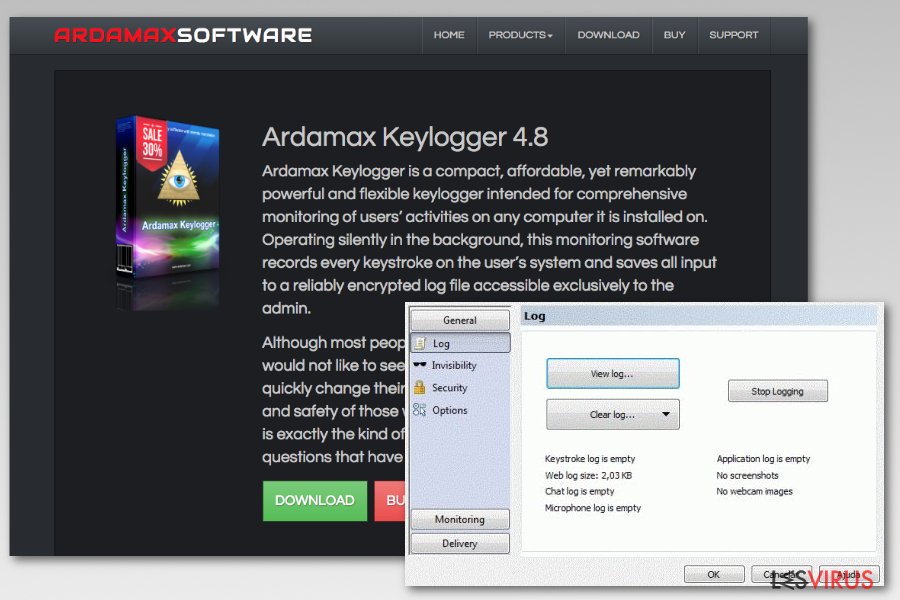 ardamax keylogger key