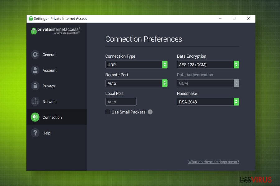 Private Internet Access instantané Private Internet Access instantané