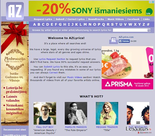 Annonces par AZLyrics instantané Annonces par AZLyrics instantané