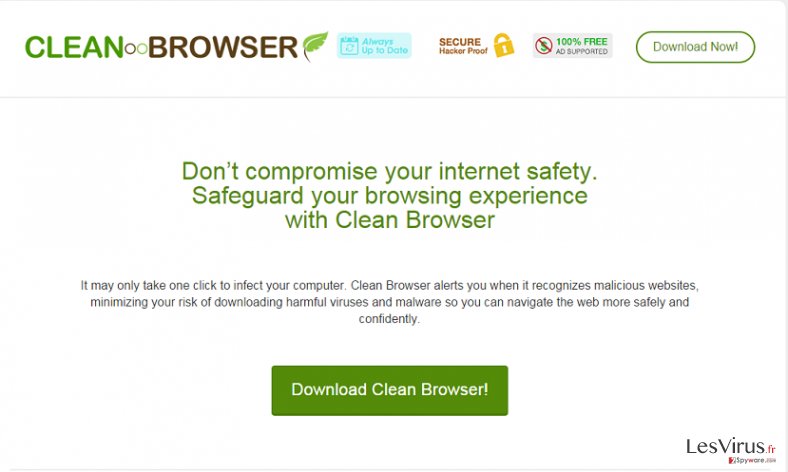 Annonces par Clean Browser instantané Annonces par Clean Browser instantané