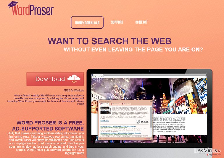WordProser annonces instantané WordProser annonces instantané