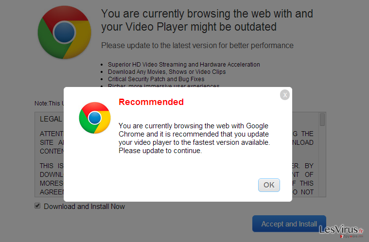 "Outdated Java Plugin Detected" virus instantané "Outdated Java Plugin Detected" virus instantané