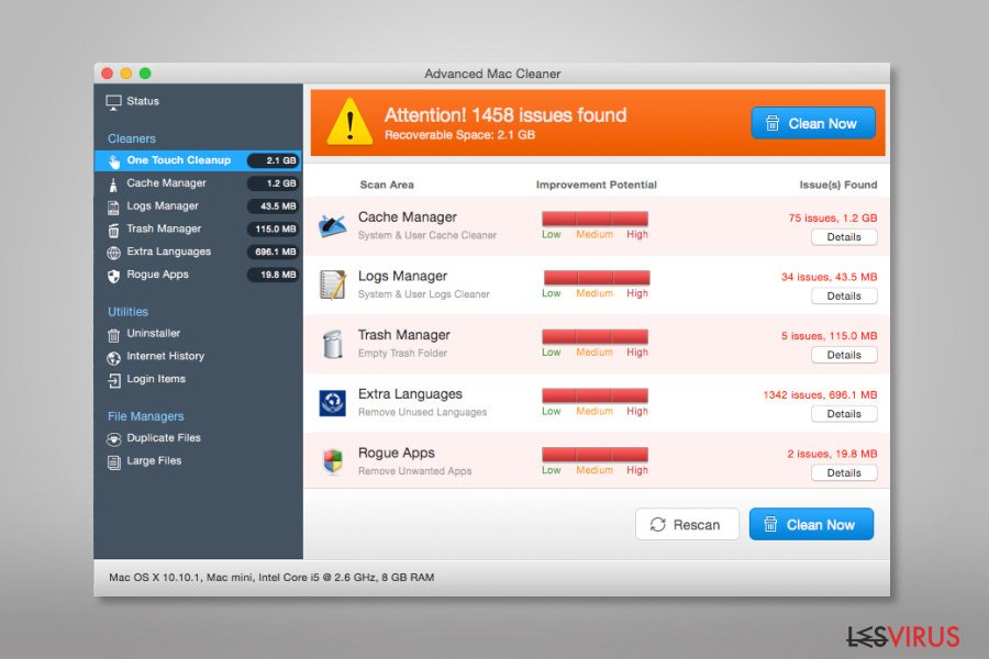 how to get rid of malware on mac free