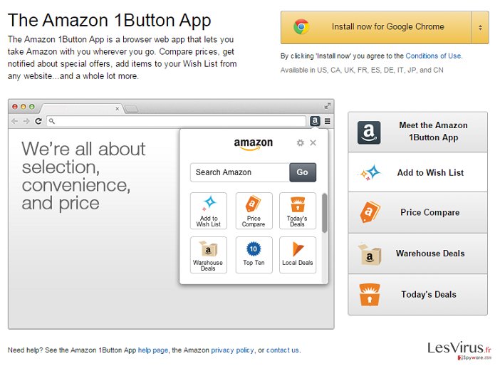 Amazon 1Button App instantané Amazon 1Button App instantané