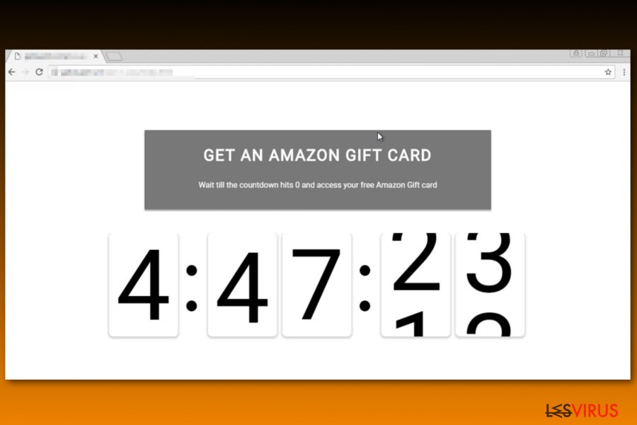 La version YouTube du maliciel d'arnaque Carte-cadeau Amazon