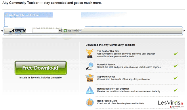 ATTYToolbar instantané ATTYToolbar instantané