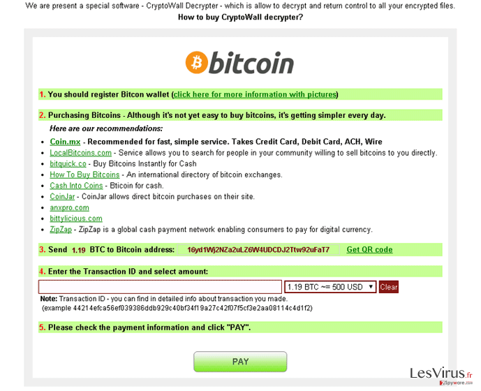 CryptoWall 4.0 instantané CryptoWall 4.0 instantané