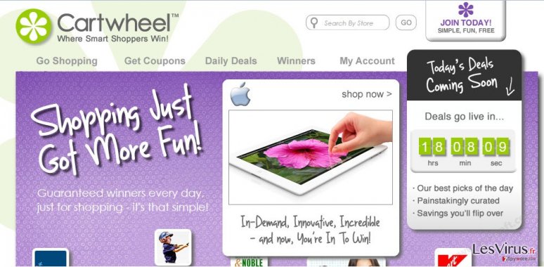 Annonces de Cartwheel Shopping instantané Annonces de Cartwheel Shopping instantané
