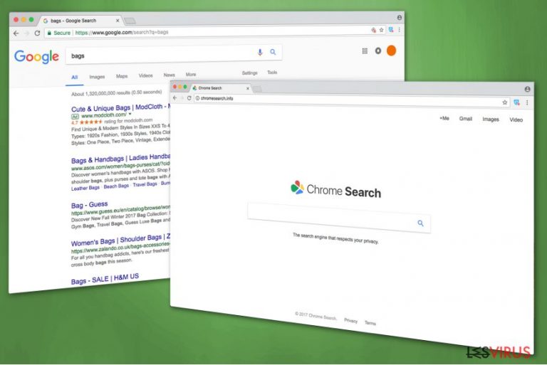 Illustration de Chromesearch.info