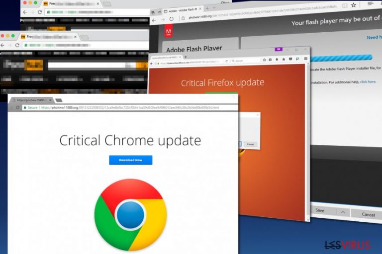 le malware Critical Chrome Update
