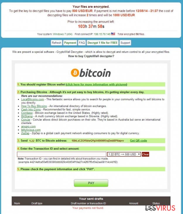 CryptoWall virus instantané CryptoWall virus instantané