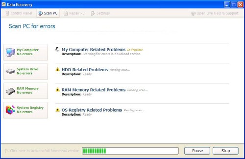 Data Recovery instantané Data Recovery instantané