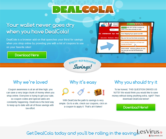 Deal Cola instantané Deal Cola instantané