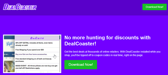 DealCoaster adware