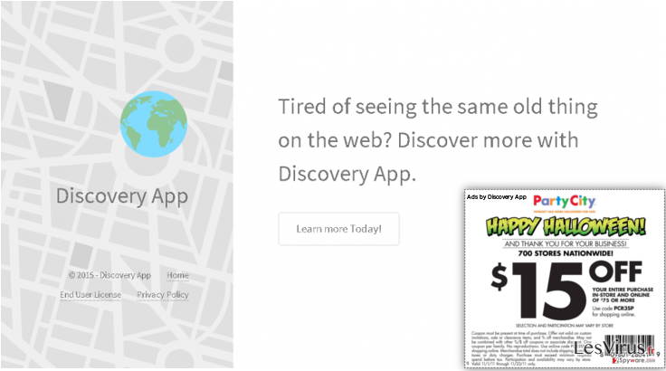Annonces par Discovery App instantané Annonces par Discovery App instantané