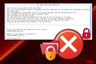 Le virus ransomware Djvu