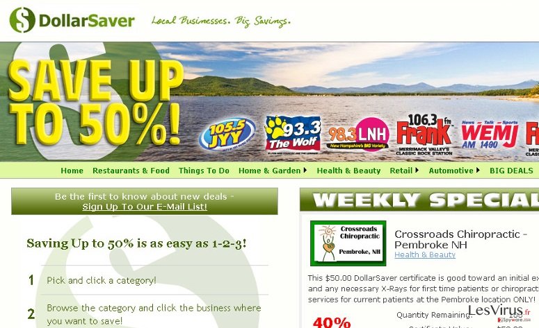 Dollar Saver annonces instantané Dollar Saver annonces instantané