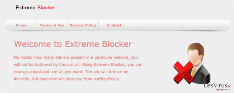 Extreme Blocker virus instantané Extreme Blocker virus instantané