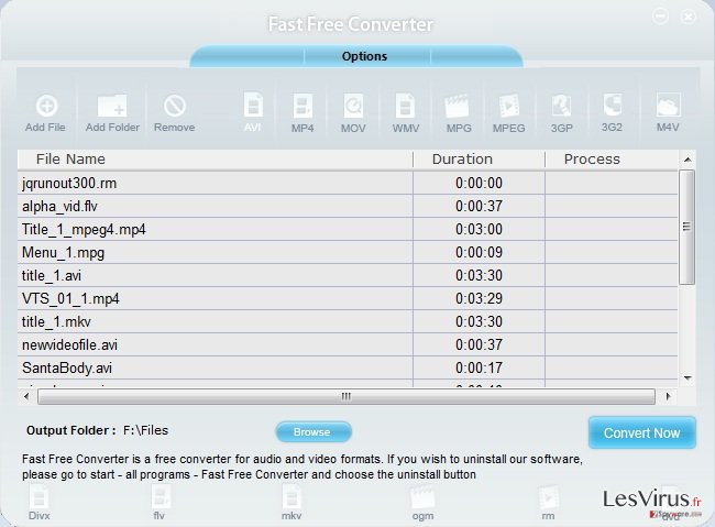 Fast Free Converter instantané Fast Free Converter instantané