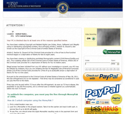 FBI PayPal virus