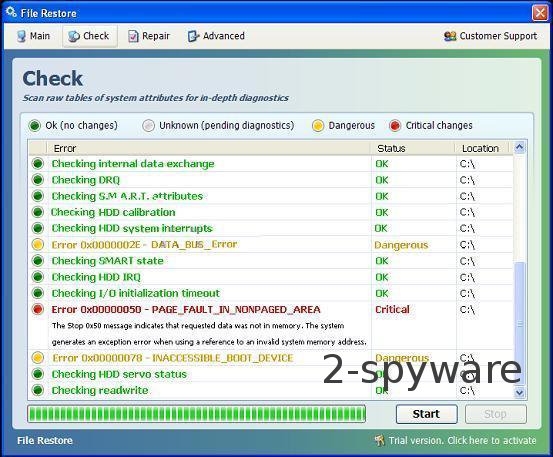 File Restore virus instantané File Restore virus instantané