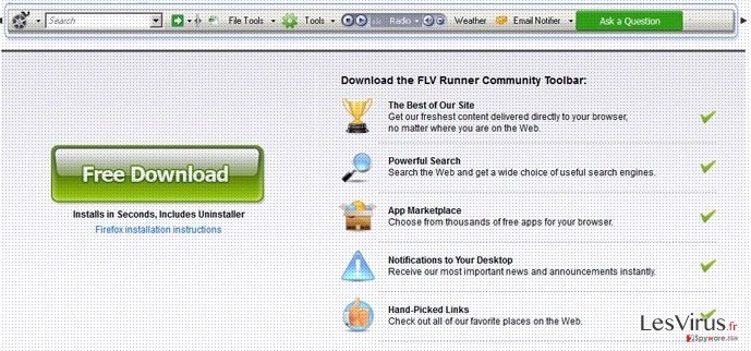 Flv Toolbar instantané Flv Toolbar instantané