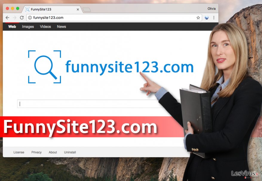 Le virus FunnySite123.com instantané Le virus FunnySite123.com instantané