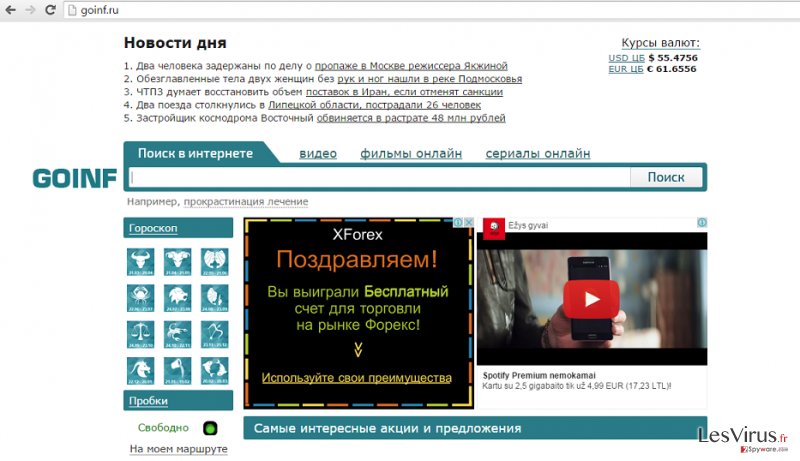 Goinf.ru redirect instantané Goinf.ru redirect instantané