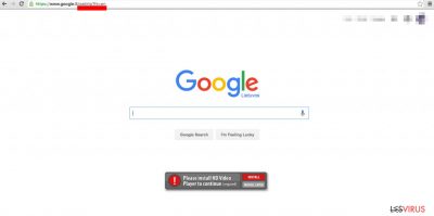 Le virus  Google WebHP définit un faux moteur de recherche comme page d'accueil