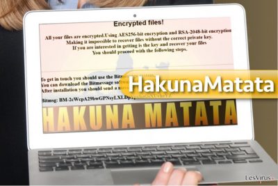 Le virus HakunaMatata