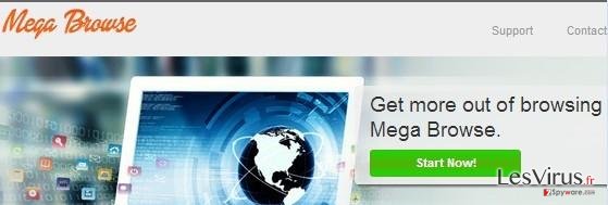 Mega Browse adware instantané Mega Browse adware instantané