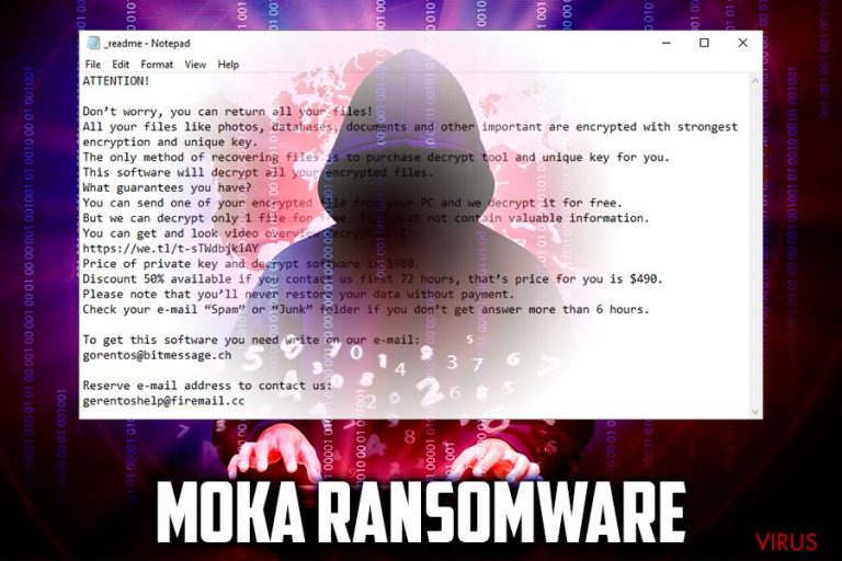 le ransomware Moka