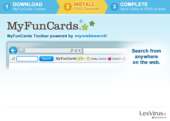MyFunCards Toolbar instantané MyFunCards Toolbar instantané