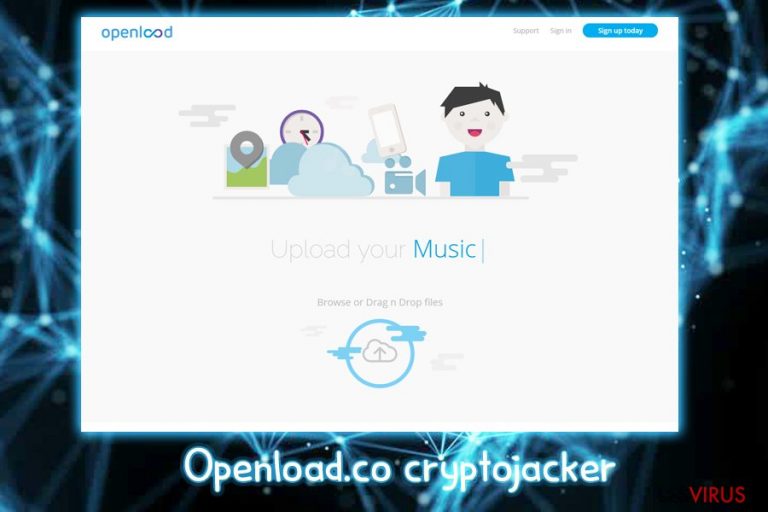 Le crypto-jacker Openload.co