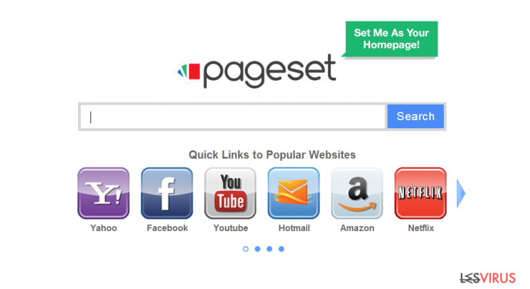 Pageset.com virus