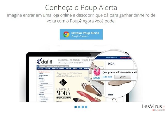 Annonces par Poup Alerta instantané Annonces par Poup Alerta instantané