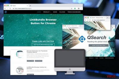 le browser hijacker QSearch