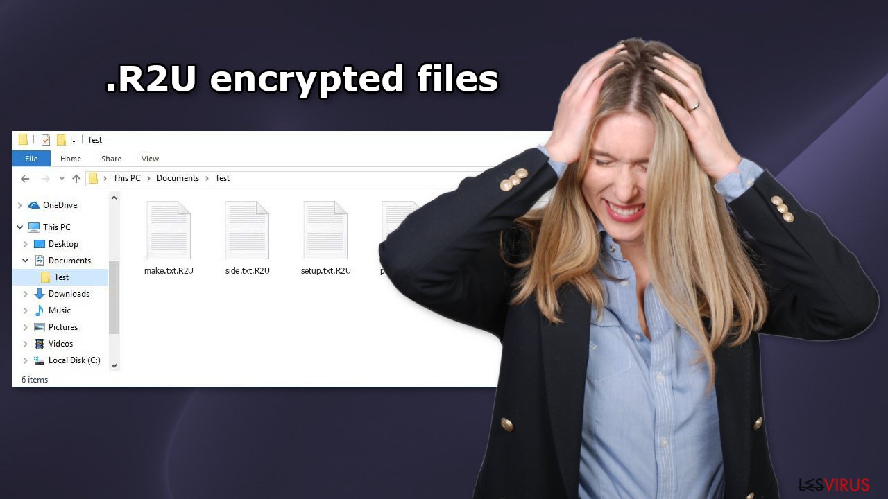 Fichiers R2U cryptés