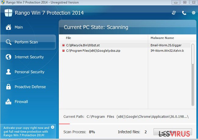 Rango Win 7 Protection 2014