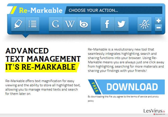 'Ads by ReMarkable' virus instantané 'Ads by ReMarkable' virus instantané