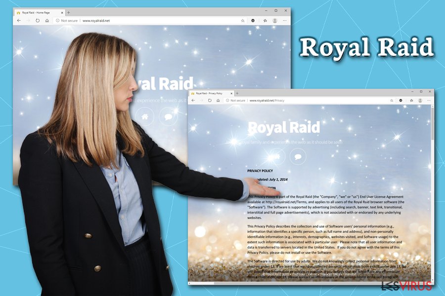 Royal Raid ads