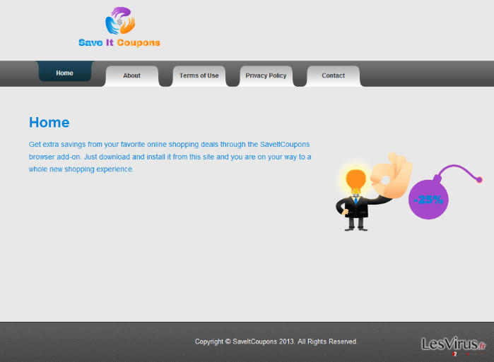 SaveItCoupons virus instantané SaveItCoupons virus instantané