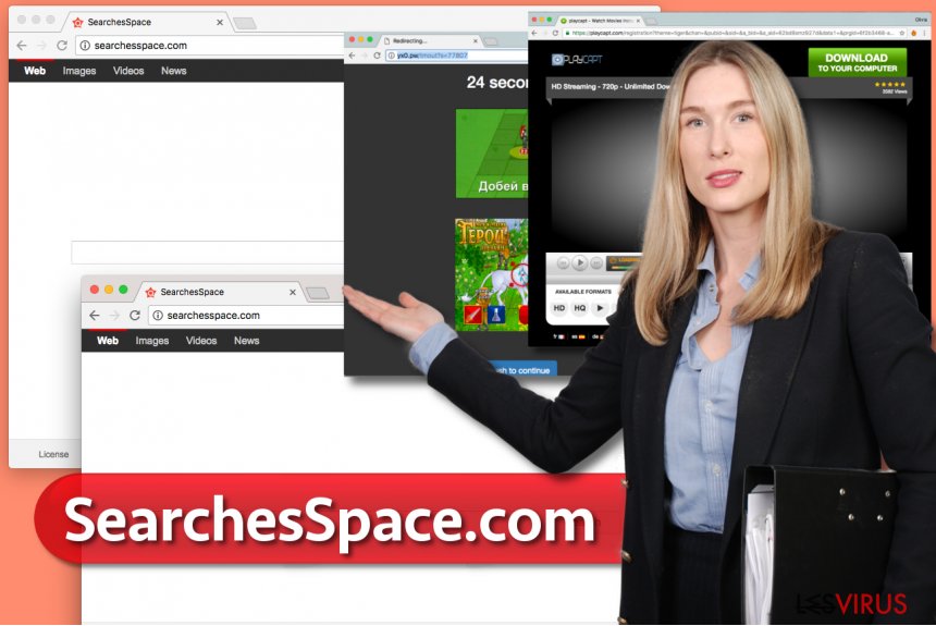 Le virus SearchesSpace.com Le virus SearchesSpace.com