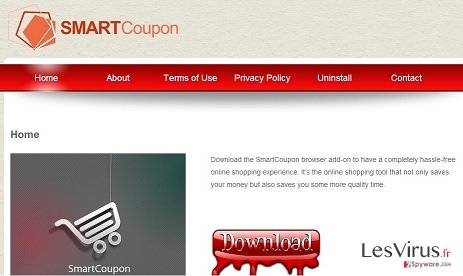 SmartCoupon adware instantané SmartCoupon adware instantané