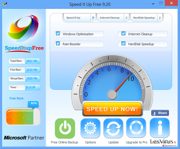SpeedItUp instantané SpeedItUp instantané
