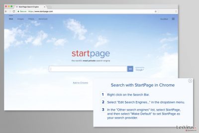 Startpage.com virus