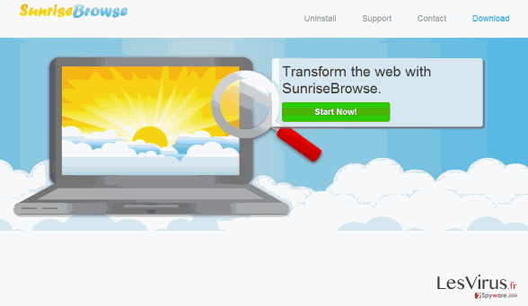 SunriseBrowse ads instantané SunriseBrowse ads instantané