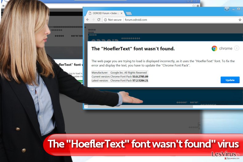 La notification “The HoeflerText font wasn’t found” instantané La notification “The HoeflerText font wasn’t found” instantané